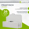 Juskys Bierzeltgarnitur Bayreuth 3-teilig & klappbar – 180 Produktbild-Vorschau 4