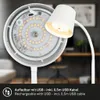 LED Tischlampe kabellos Tischleuchte Akku Nachttischlampe Produktbild-Vorschau 5