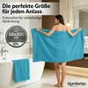Komfortec 2er Saunatuch Set 80x200 cm aus 100% Baumwolle, Produktbild-Vorschau 2