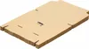 A stack of flat, unfolded cardboard boxes. Produktbild-Vorschau