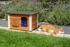 Isoliertes Katzenhaus für Draußen aus Holz – Wetterfest Produktbild-Vorschau 7