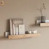 Wandregal Livinity Lorena Weiß/Goldkraft Eiche 60 x 10 cm Produktbild-Vorschau 5