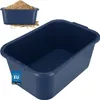 KOTARBAU® Seau à mortier rectangulaire 45 L bleu foncé Voir les images du produit 1
