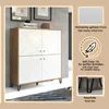 Calicosy - Buffet alto 4 ante bianco opaco L123 cm - Touch Anteprima dell’immagine prodotto 18