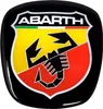 Adesivo Abarth 3D logo ricambio per Bravo posteriore Anteprima dell’immagine prodotto 1