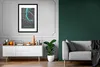MuchoWow® Gerahmtes Poster Blau - Deutschland - Karte - Produktbild-Vorschau 8