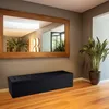 MG Design Polsterhocker Schwarz 45x160 cm - Stauraum 190L, Produktbild-Vorschau 2