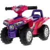 A pink and purple toy quad bike is shown from a three-quarter front-facing angle against a white background. Náhled obrázku produktu