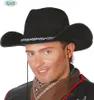 schwarzer Cowboy Hut für Erwachsene Produktbild-Vorschau 1