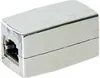 Goobay 15027, Plochý, Strieborná, RJ45, RJ45, Samica, Náhľad obrázku produktu 4