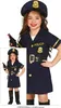 Polizei Karneval Anzug Kinder Mit Mütze Kostüm Uniform Produktbild-Vorschau 6