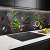 Küchenrückwand Spritzschutz Küche Gewürze 60 x 300 cm, Produktbild-Vorschau 1