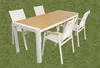 Gartenmöbel Alu / WPC 5-TLG. weiß / Braun Sitzgruppe Produktbild-Vorschau 2