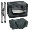 PawHut Hundebox faltbar Hundetransportbox mit Kissen aus Produktbild-Vorschau 1