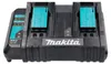 Caricabatterie doppio Makita DC 18 SH 14,4 V - 18 V LXT 2,6 Anteprima dell’immagine prodotto 2