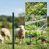 Relaxdays Zaunpfosten, 10er Set, für Drahtzaun, Zaunpfahl Produktbild-Vorschau 2