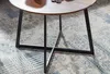 FineBuy Couchtisch 60x60x45 cm Sheesham Massivholz / Metall Produktbild-Vorschau 5