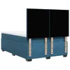 Boxspringbett mit Matratze Blau 140x200 cm Samt Produktbild-Vorschau 10