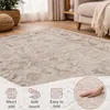 Tappeto da salotto vintage boho moderno a pelo corto Anteprima dell’immagine prodotto 5