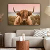 MuchoWow® - Leinwandbilder - Kuh - Schottischer Highlander Produktbild-Vorschau 5