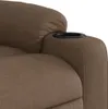 Fauteuil de massage avec releveur Marron Tissu Voir les images du produit 12