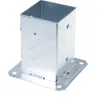 Aqbau® Aufschraubhülse 90x90 mm Pfostenträger aufschrauben, Produktbild-Vorschau 1
