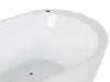 BELIANI Voľne stojaca vírivá vaňa biela akrylát 170 x 80 cm Náhľad obrázku produktu 6