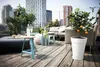 elho loft urban Rund Hoch 35 Übertopf - weiss Produktbild-Vorschau 9