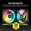 CORSAIR Lüfter 120*120*25 QX120 RGB LED Fan Triple Podgląd zdjęcia produktu 16