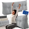 ELONEO Coussin dorsal 140 cm de large, coussin en forme de Voir les images du produit 1