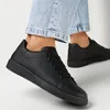 Damen Kunstleder Turnschuhe Schnürung Sneaker Produktbild-Vorschau 3