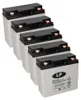 Pacco batteria 5x 12V 22Ah compatibile con 6 DZM 20 60V Anteprima dell’immagine prodotto 1
