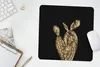 MuchoWow® Mauspad Mousepad Kaktus - Gold - Pflanzen 30x30 Produktbild-Vorschau 5