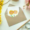 Mr. & Mrs. Panda Grußkarte Blume Sonnenblume - Weiß - Produktbild-Vorschau 3