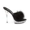 LIP-101-8 Damen Slipper von Fabulicious, Schwarz  , EU 41, Produktbild-Vorschau 8