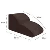 Domarex DOGGURU Braun Hundetreppe 2 Stufen 30 cm – Produktbild-Vorschau 2