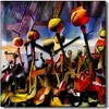 Coloray Uhr auf Leinwand 30x30 cm Wand Uhr Dekoration Produktbild-Vorschau 1