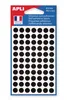 APLI Markierungspunkte Durchmesser: 8 mm rund schwarz 462 Produktbild-Vorschau 1