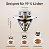 Pop-up Ablaufstopfen 27–40 mm mit Edelstahl-Filter – 3-in-1 Produktbild-Vorschau 8