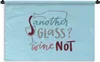 MuchoWow® Wandteppich Wandbehang Zitat "Noch ein Glas? Wein Produktbild-Vorschau 1