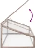 Gewächshaus Grau 110x56x39 cm Tannenholz Produktbild-Vorschau 4