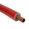 A close-up, studio shot of a piece of pipe insulation. Produktbild-Vorschau