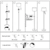 ZMH Standleuchte Wohnzimmer Dimmbar Stoff LED Stehlampen Produktbild-Vorschau 9
