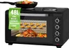 HOMELUX Minibackofen mit Kochplatten und HäHnchengrill, 48L Produktbild-Vorschau 1