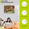 ARTland Leinwandbild Fuchs I Größe: 60x45 cm Produktbild-Vorschau 2