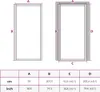 vidaXL Porte intérieure 93x201,5 cm Blanc verre dépoli et Voir les images du produit 7