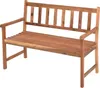 Gartenbank Akazie Bank Sitzbank Holzbank Parkbank 2-Sitzer Produktbild-Vorschau 1