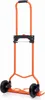A product shot of an orange foldable sack truck on a white background. Náhled obrázku produktu