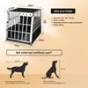 Transporter dla psa BRUNO, 66x90x72cm, srebrna/czarna Podgląd zdjęcia produktu 6