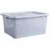 A light gray plastic storage container with a lid, shown from a side angle against a white background. Náhľad obrázku produktu